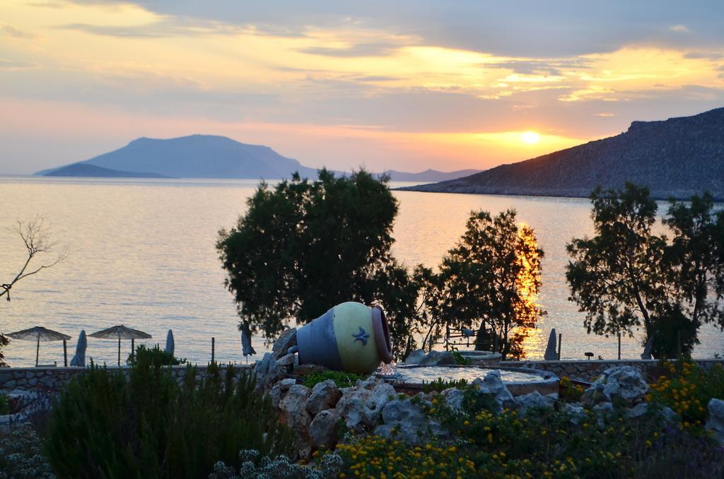 Belvedere Private Luxury Beach Villa Chalki Town Zimmer foto